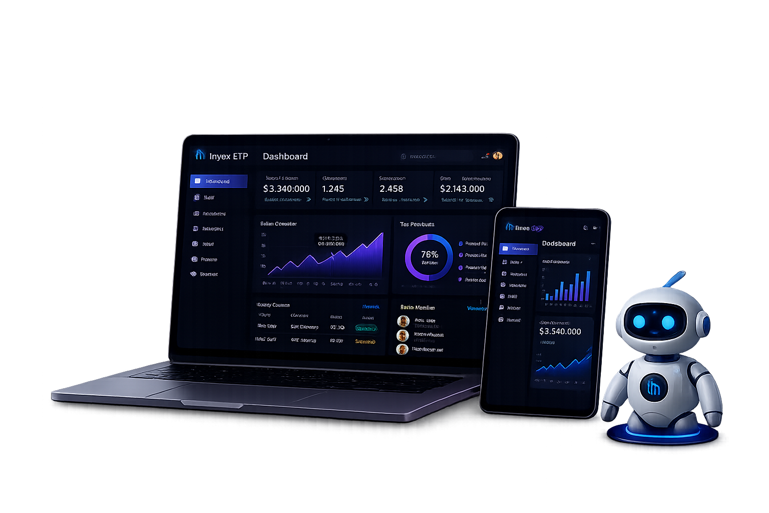 Hero dashboard